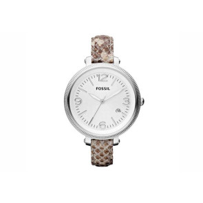 Correa de reloj Fossil ES3193 Cuero Marrón 12mm